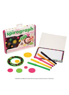 Spirograph Spirograph Neon Collectors Tin - Arts and Crafts, Kids Toys, Art Supplies, Craft Supplies, Drawing Kit, Spiral Art, Classic Gear Design Kit, Pens, Design Sheet Included, Ages 8+  - Image 2