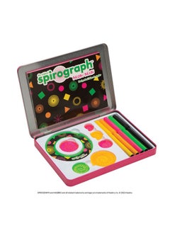 Spirograph Spirograph Neon Collectors Tin - Arts and Crafts, Kids Toys, Art Supplies, Craft Supplies, Drawing Kit, Spiral Art, Classic Gear Design Kit, Pens, Design Sheet Included, Ages 8+  - Image 3