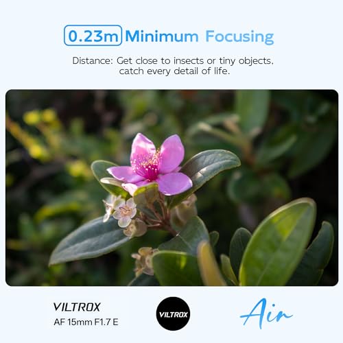 VILTROX عدسة VILTROX AF 15mm F1.7 E لكاميرات سوني، عدسة 15mm f/1.7 E Mount لكاميرات سوني E، عدسة رئيسية APS-C لكاميرات سوني a6400 a6500 a6600 ZV-E10 FX30 A6700 ZC-E10II a7Ⅲ a7RⅢ a7Ⅳ a7RⅣ - Image 5
