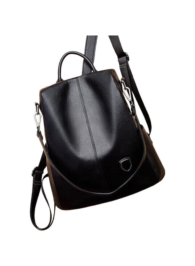 ZOOLER Large Capacity Women'S Backpack, Top-Grain Leather, Anti-Theft Ladies Backpack, Outdoor Travel Backpack - Image 1