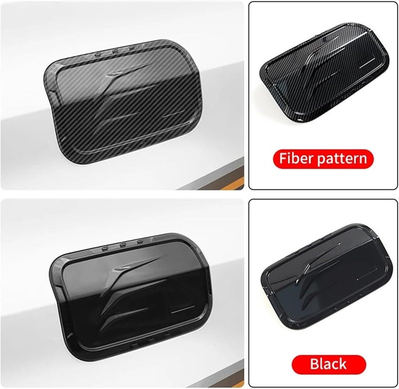 Black Fuel Tank Door Decal For Toyota Land Cruiser Prado LC250 Lexus GX550 2024 2025 - Image 3