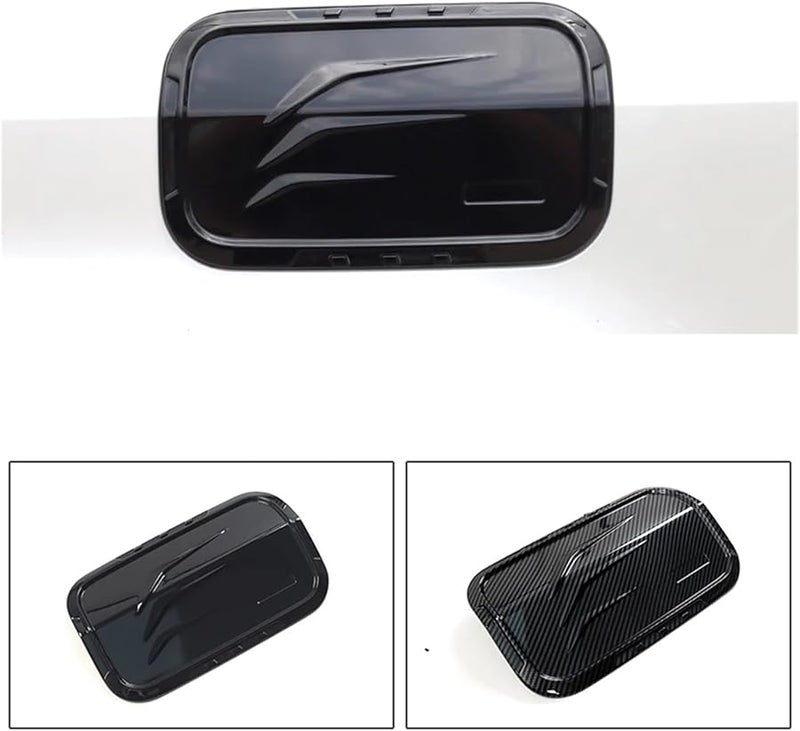 Black Fuel Tank Door Decal For Toyota Land Cruiser Prado LC250 Lexus GX550 2024 2025 - Image 2