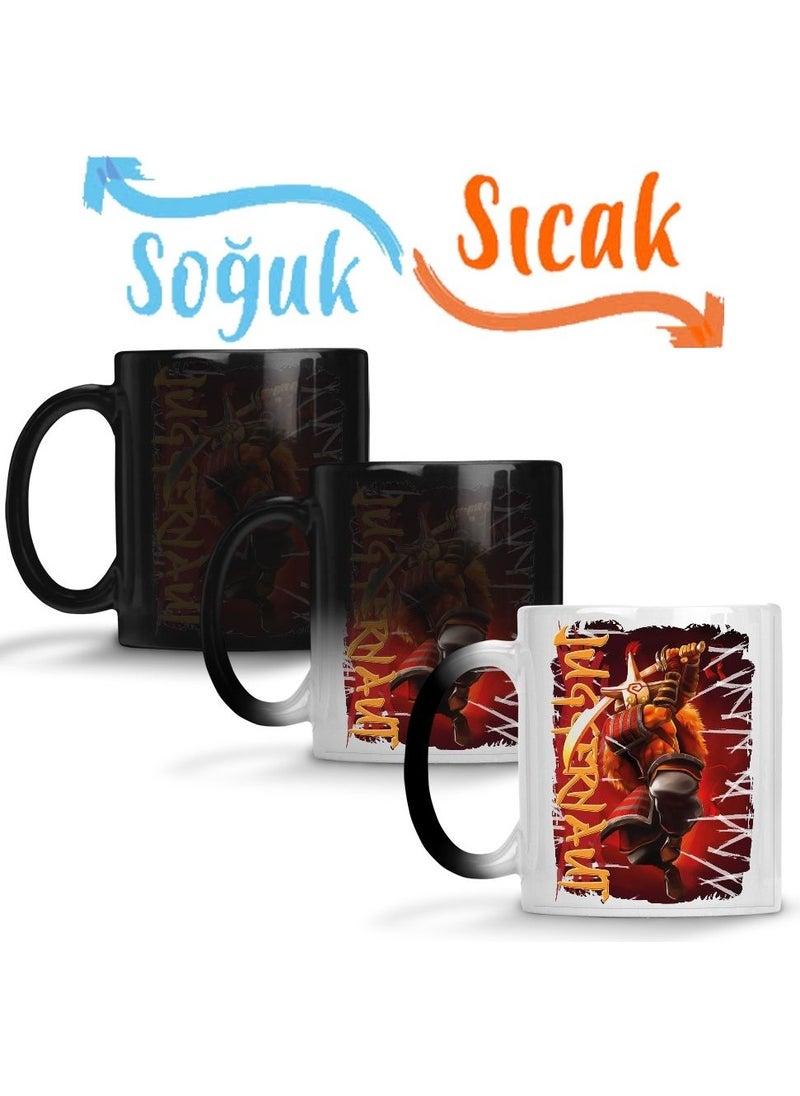Baskı Dükkanı Print Shop Jugguernaut Dota 2 Magic Mug Porcelain 
