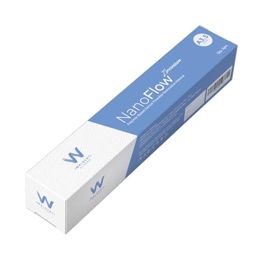 Waldent Alchem Nanoflow Zirconium Flowable Composite | Shade A3.5 | 2g Syringe | High Strength & Wear Resistance | Dental Restorative Material - Image 1