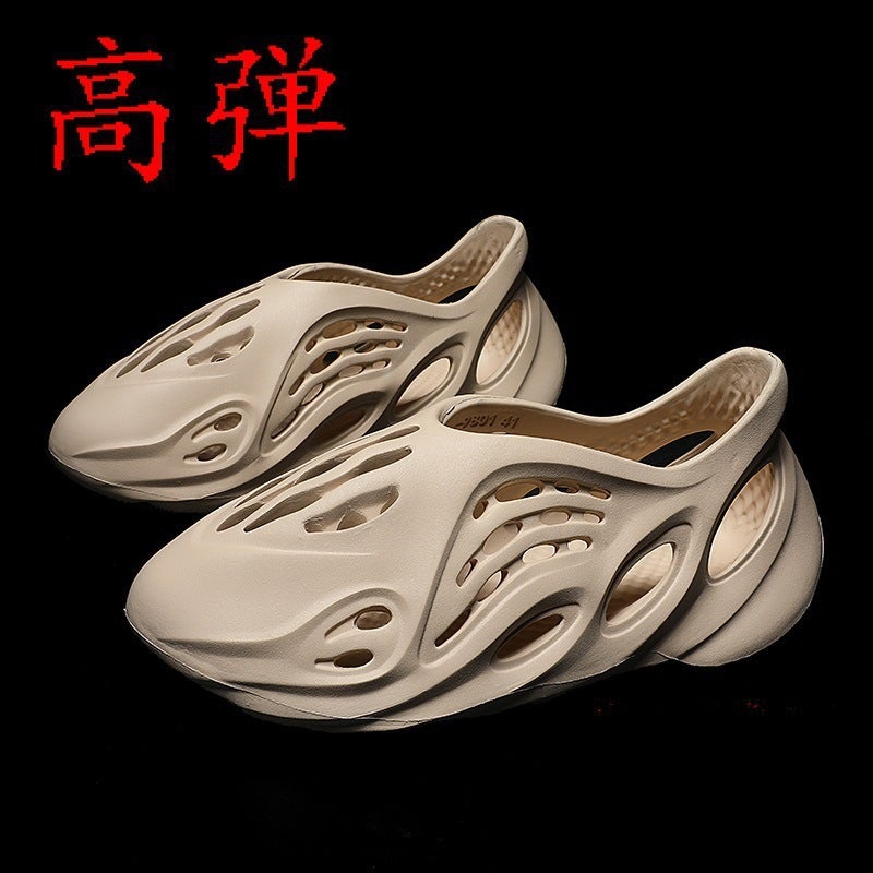 Wish Stand-Alone Coconut Hole Shoes Men'S Shoes 2025 Summer Breathable Sandals Beach Shoes - Image 2