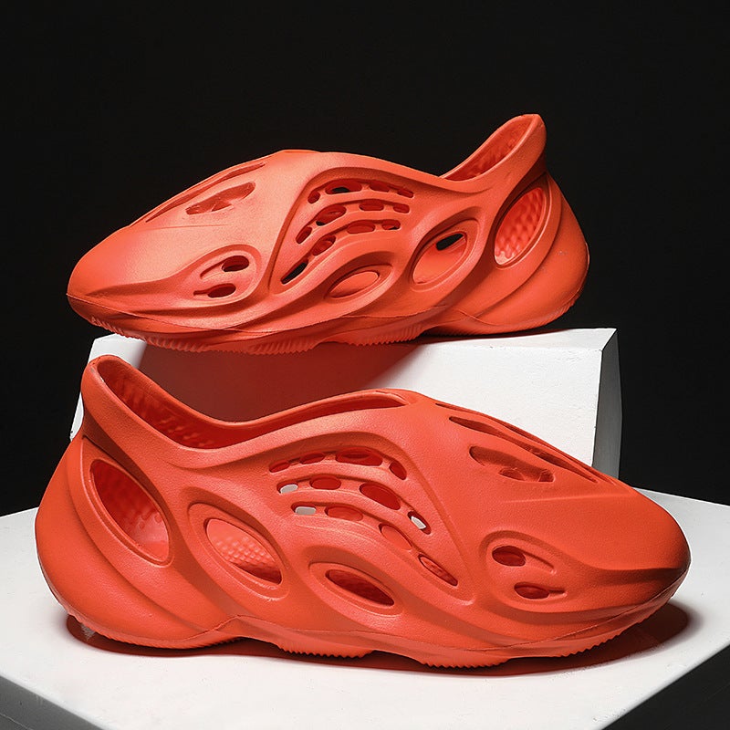 Wish Stand-Alone Coconut Hole Shoes Men'S Shoes 2025 Summer Breathable Sandals Beach Shoes - Image 1