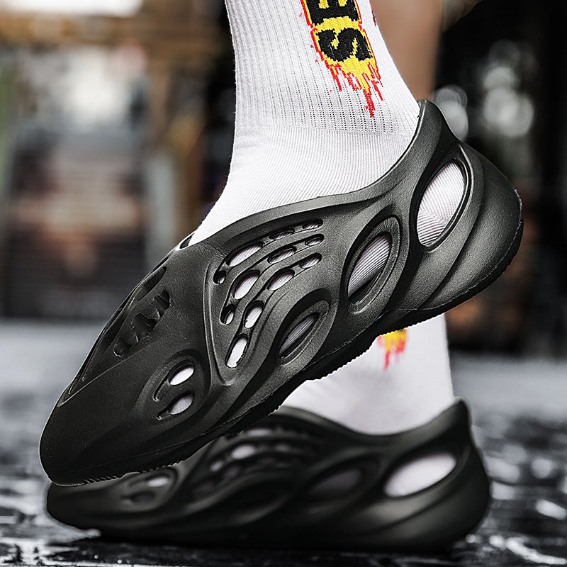 Wish Stand-Alone Coconut Hole Shoes Men'S Shoes 2025 Summer Breathable Sandals Beach Shoes - Image 5