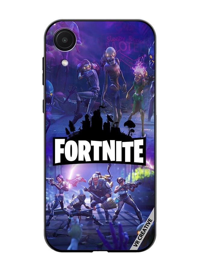 VR CREATIVE Protective Case Cover For Samsung Galaxy A03 Core Fortnite Design Multicolour - Image 1