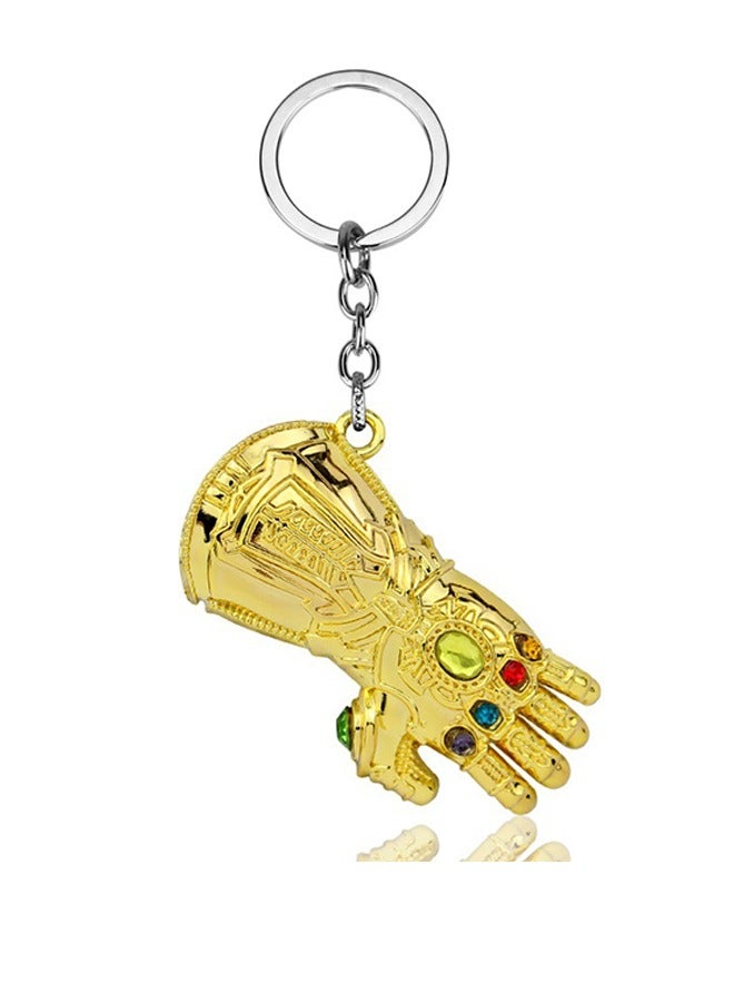 CHENYA The Avengers Infinity War Thanos Gloves Key Chain Alloy Bottle Opener Keychain Accessory Multifunctional Keychain Heavy Duty Car Keychain Organizer for Men and Women - Image 1