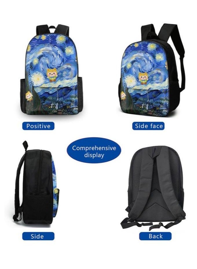 New universal cartoon new three-piece schoolbag (students, children) - 641  - Image 3
