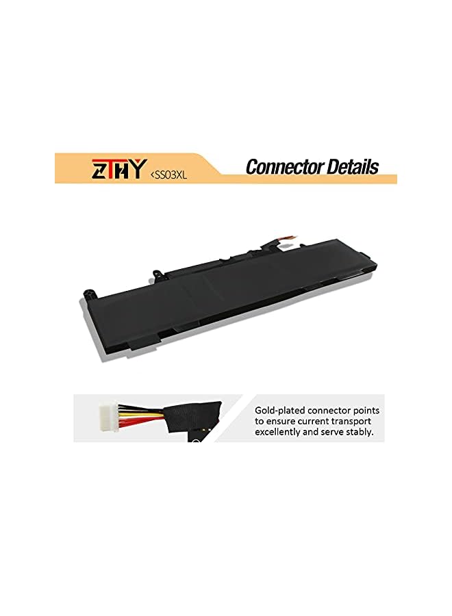 ZTHY 50Wh Ss03Xl Laptop Battery For Hp Elitebook 840 G5 G6 Elitebook 730 735 740 745 830 836 846 G5 Elitebook 735 745 830 840 G6 Zbook 14U G5 G6 Series Hsn-I12C Hstnn-Lb8G 933321-855 - Image 4
