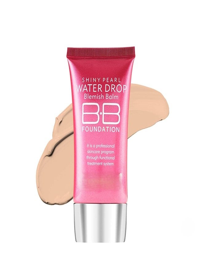 JAAYANSHA Matte Shiny Pearl Water Drop Blemish Balm Bb Foundation, Face Makeup, Shade-03, 40Ml - Lightweight, Liquid Foundation, Long Lasting, Makeup Foundation, Giving Fresh Look - Image 1