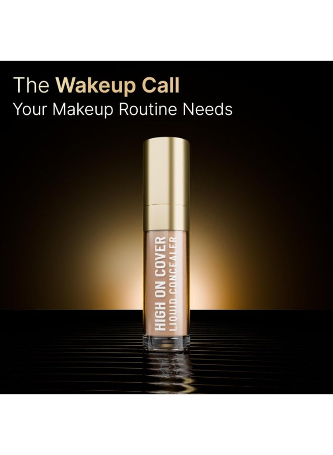 Swiss Beauty Select High on Cover Liquid Concealer with No-Crease Formula | Matte Finish | Enriched with Vitamin E| Shade- 0.5 Very Fair, 5.5ml | - Image 4
