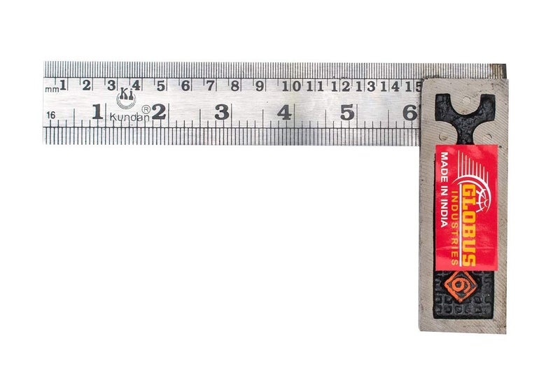 GLOBUS 1129 STEEL CARPENTER PLANE 5.5 INCH WITH TRI SQUARE 6 INCH - Image 4