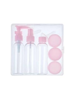 Toilet Bottles and Liquid Makeup Containers Set with Travel Size Storage Container, 2cm-14cm Clear