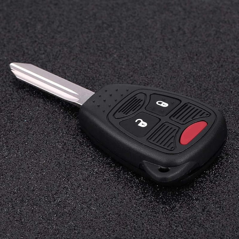 3 زر جهاز التحكم عن بعد الرئيسي مع شريحة وغطاء خارجي للإصلاح لاستبدال السيارة - Image 2
