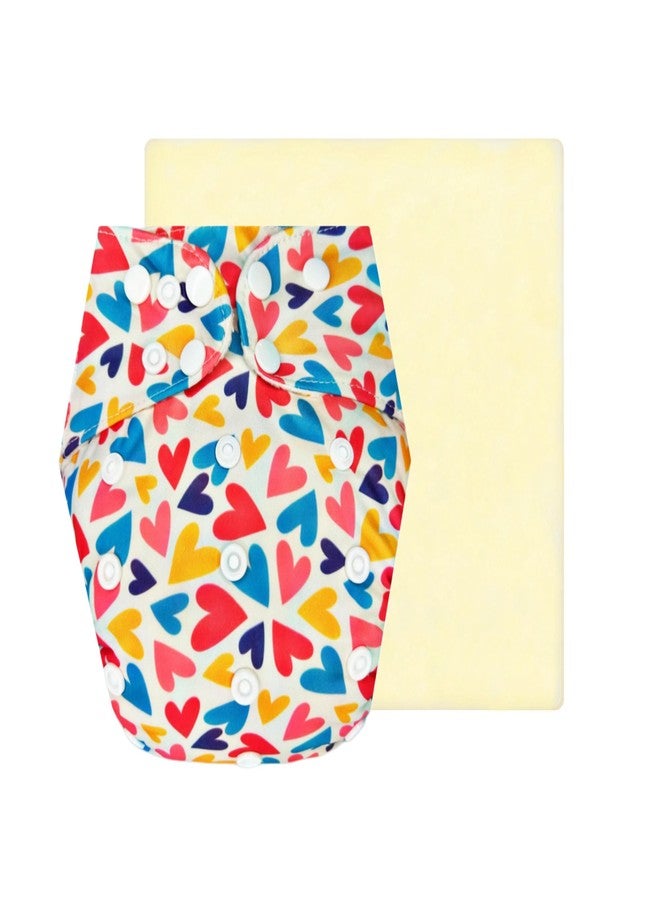 Dumbledo Elite Cloth Diaperwith Magical Soaker (Pack of 1) | Soft & Gentle | Breathable | Adjustable Snaps | Perfect for Indian Summers | 3 Months - 3 Years | Unisex Baby - Image 1