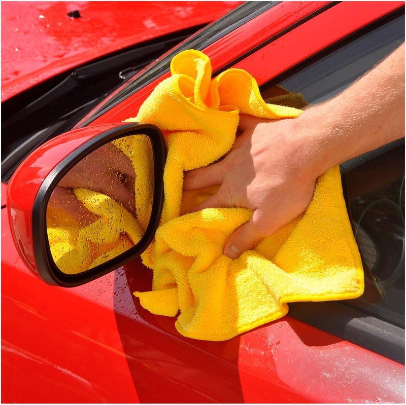 Kirkland Signature Ultra Plush Microfiber Towels 36 Pack - Yellow - Image 3
