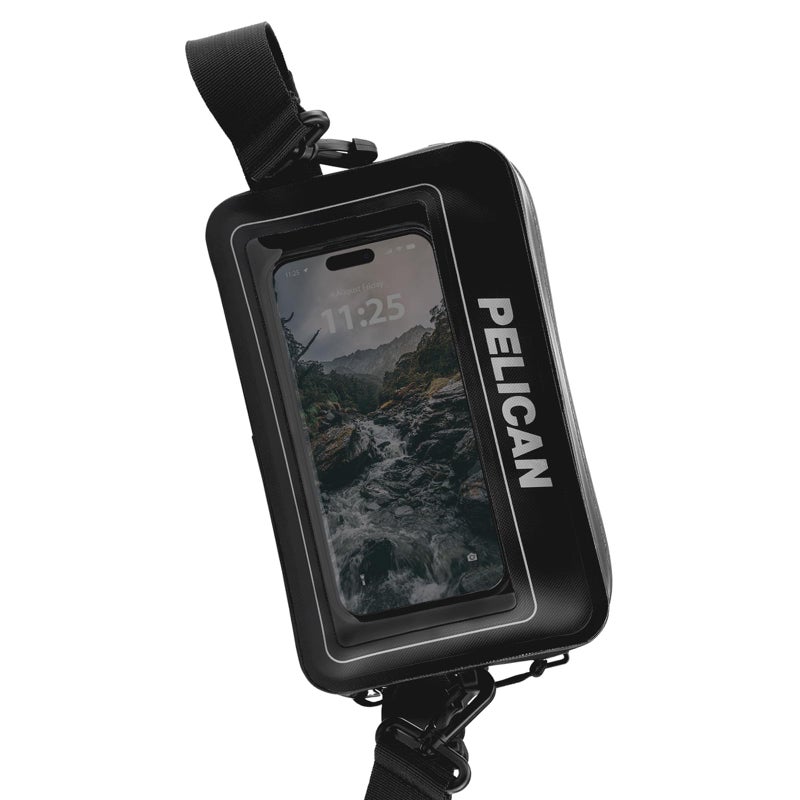 Pelican Marine Water-Resistant Sling Bag - Crossbody Chest/Shoulder Bag for Men with Adjustable Strap and Touchscreen Compatible Phone Compartment - Travel Daypack for Camping, Hiking, Biking and More - Image 1