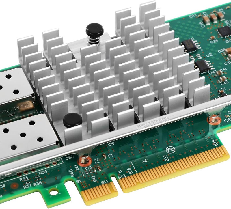 Vogzone 10Gb PCI-E NIC Network Card for Intel X520-DA2/ E10G42BTDA,100MbE/1GbE/10GbE Dual SFP+ Ports, with Intel 82599ES Chip,10GbE PCI Express 2.0 X8 Ethernet Adapter Support Windows/Linux/VMware - Image 4
