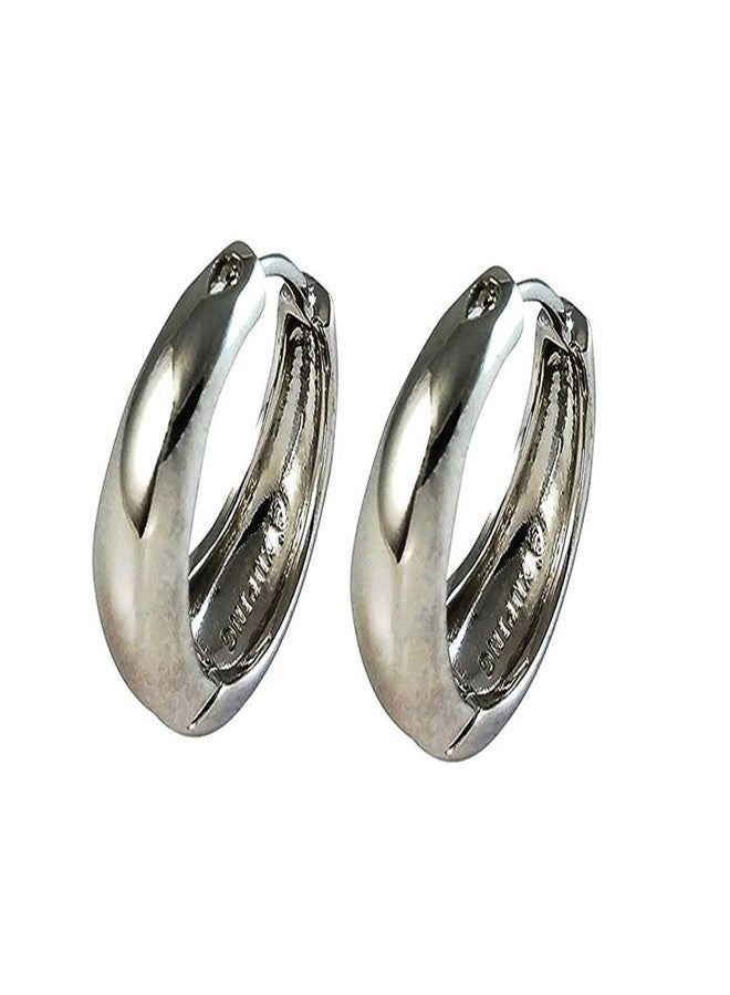 MEENAZ Earrings men boys boyfriend girls women gents unisex Valentine Stainless Steel Piercing Kaju Clip on Screw Bali Stud Pierced Hoop Stud Earring combo Huggie Cuff Earring Magnetic Earring- 08 - Image 3