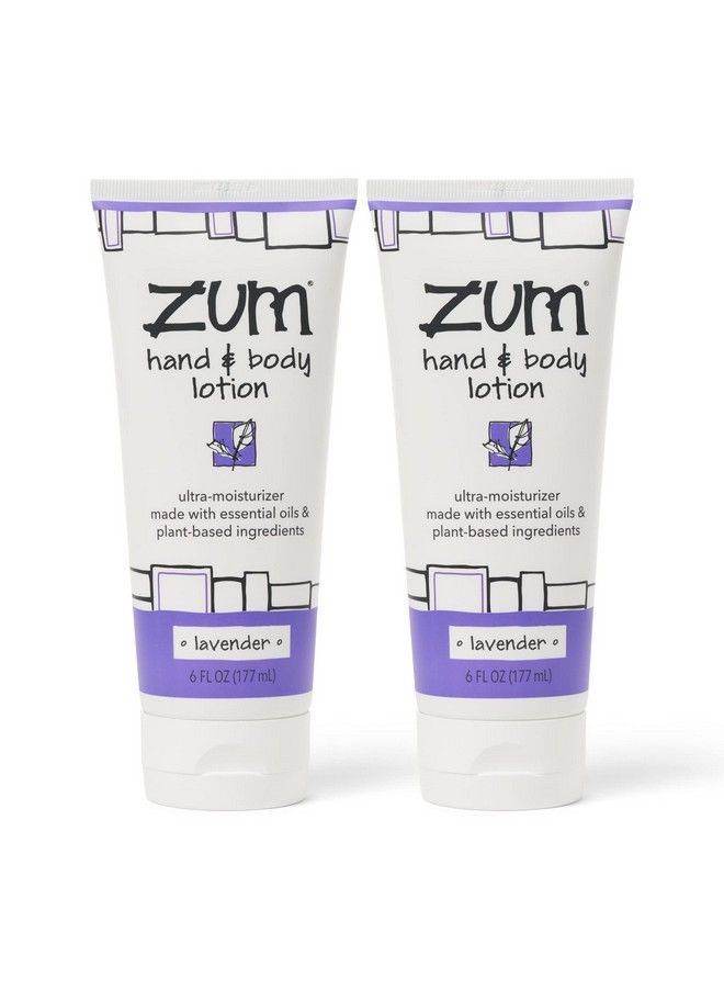 ZUM Hand And Body Lotion Lavender 6 Fl Oz (2 Pack) - Image 2