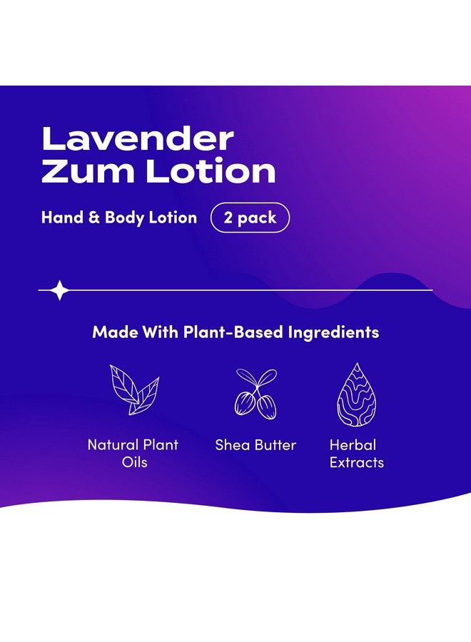 ZUM Hand And Body Lotion Lavender 6 Fl Oz (2 Pack) - Image 3