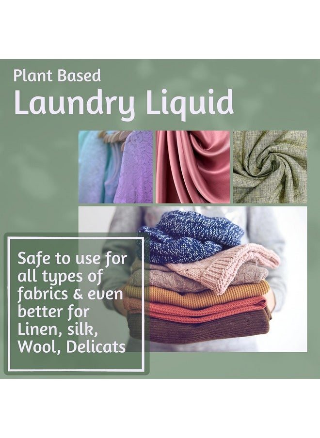 EarthRup - Natural Laundry Liquid Detergent With Lavender Aloe Vera And Neem Essential Oils | Eco-Friendly Biodegradable Kids And Pet Safe Pack Of (500Ml) - Image 1