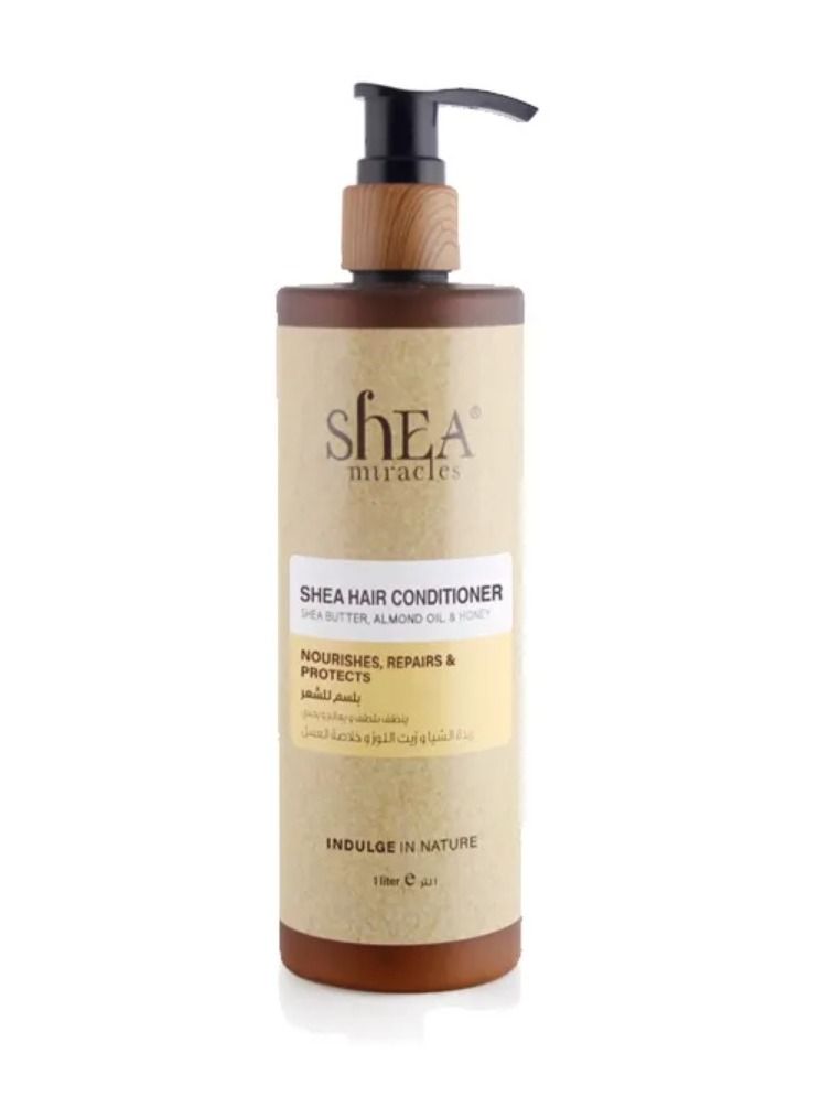 ShEA miracles Shea Hair Conditioner Shea Butter Almond Oil And Honey 1L