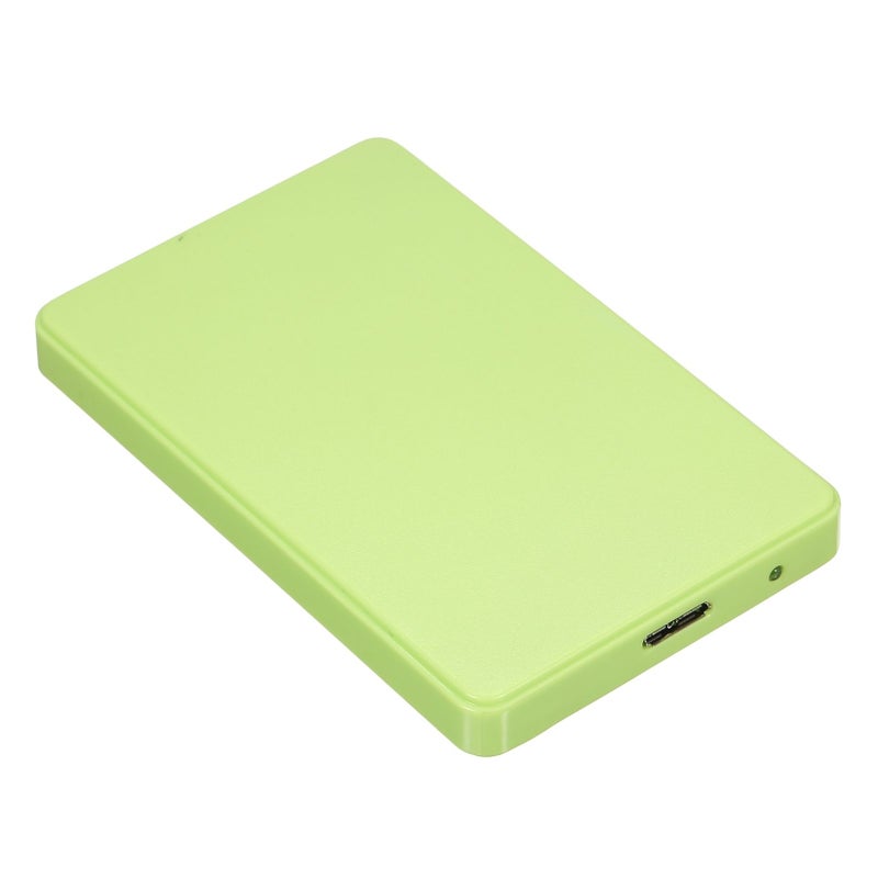 2.5 انش غلاف لقرص صلب USB3.0 غلاف خارجي لقرص صلب/وحدة تخزين صلبة (HDD/SSD) غلاف لقرص صلب SATA تصميم بدون أدوات تثبيت سهل غلاف من مادة ABS لون أخضر - Image 3