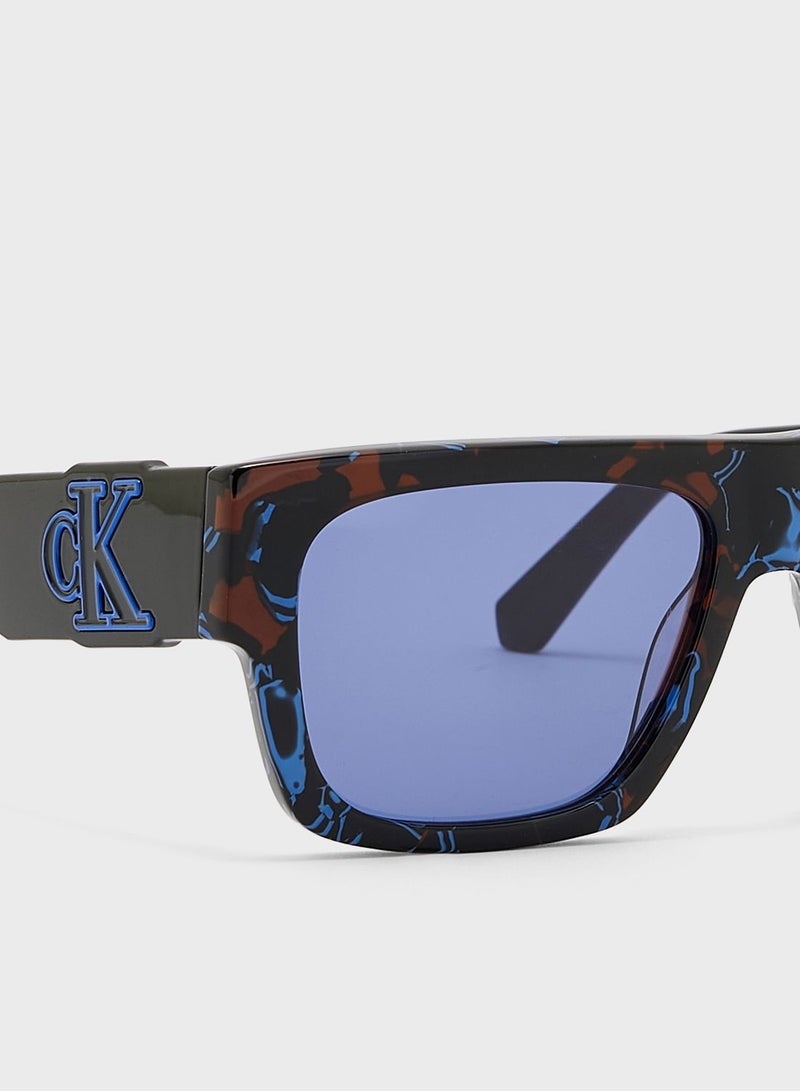 Calvin Klein Jeans Ckj23654S Wayfarers Sunglasses - Image 4