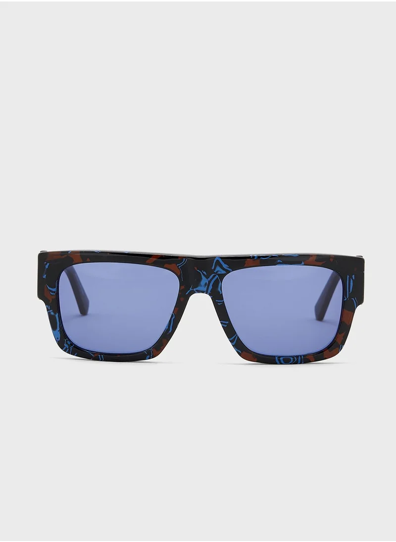 Calvin Klein Jeans Ckj23654S Wayfarers Sunglasses
