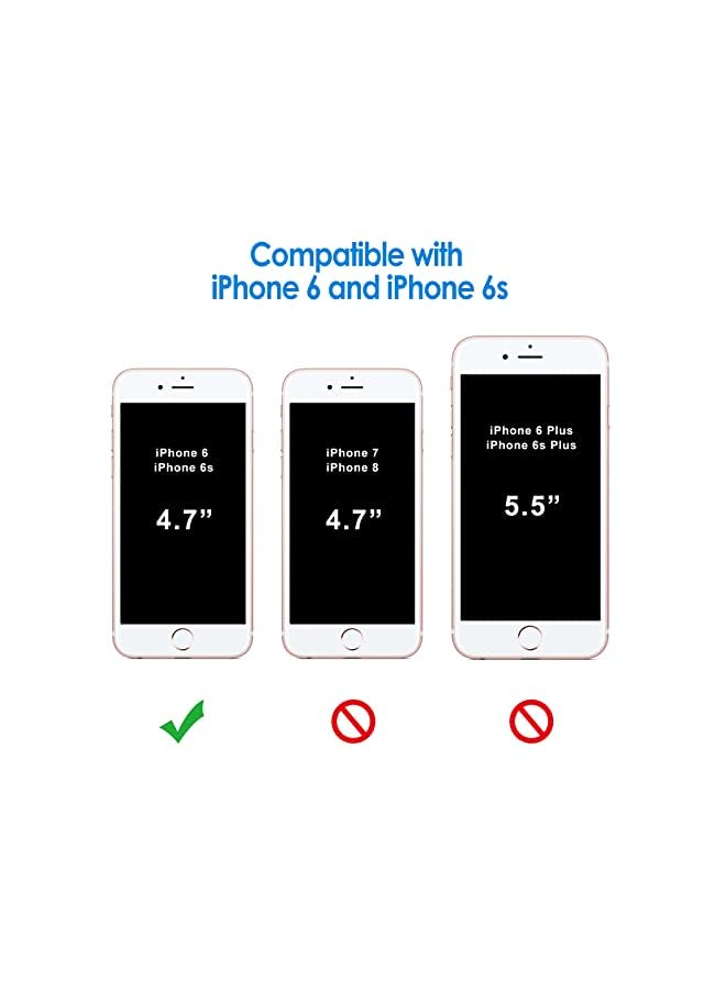 جي تيك علبة السيليكون متوافقة مع iPhone 6s و iPhone 6 4.7 بوصة ، حالة وقائية حريرية كاملة لللمس ، وغطاء مقاوم للصدمة مع بطانة الألياف الدقيقة (وردي) - Image 2