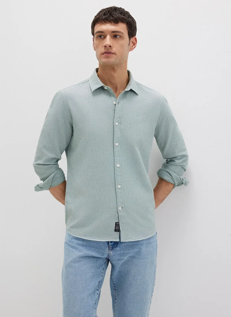 مافي Solid Regular Fit Shirt