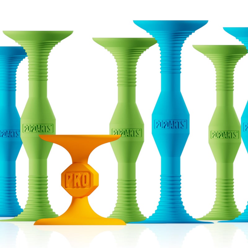 Popdarts Pro Pack Blue and Green  Indoor Outdoor Suction Cup Throwing Game  Competition with a POP - Image 2