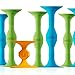 Popdarts Pro Pack Blue and Green  Indoor Outdoor Suction Cup Throwing Game  Competition with a POP - Image 4