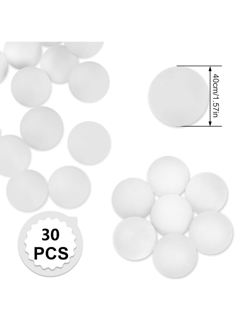 Soofam 30 balls of table tennis, 40-millimeter table tennis balls, table tennis balls for games or art, children's table tennis balls, pet toys - Image 2