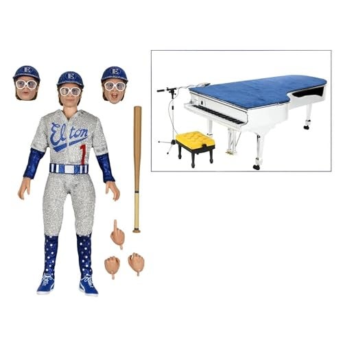 NECA Elton John Live 1975 8IN Clothed AF - Image 5