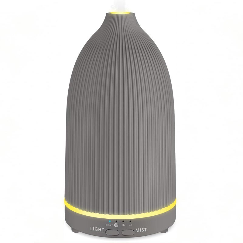 URPOWER 100ML Essential Oil Diffuser Ultrasonic Cool Mist Humidifier with 7 LED Lights, Timer & Auto-Off Quiet Aromatherapy Scent Diffuser for Home Bedroom Office Relaxation - Image 1