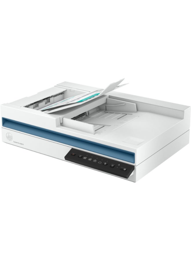 HP ScanJet Pro 3600 f1، مسح ضوئي سريع على الوجهين ووحدة تغذية المستندات التلقائية (20G06A) - Image 4