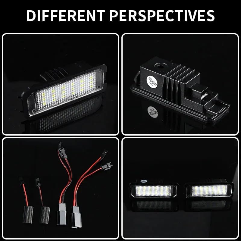 QASULER 2Pcs Canbus License Plate Light - Image 3