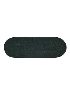 Better Trends Better Trends Chenille Solid Braid Collection is Durable and Stain Resistant Reversible Indoor Area Utility Rug 100% Polyester in Vibrant Colors, 24" x 72" Runner, Emerald Green  - Image 1