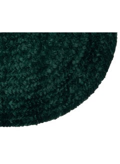 Better Trends Better Trends Chenille Solid Braid Collection is Durable and Stain Resistant Reversible Indoor Area Utility Rug 100% Polyester in Vibrant Colors, 24" x 72" Runner, Emerald Green  - Image 2