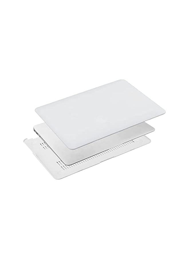 Frost Matte Surface Hard Shell Case Cover Compatible with 11 Inch Apple MacBook Air (Models: A1370 and A1465) White