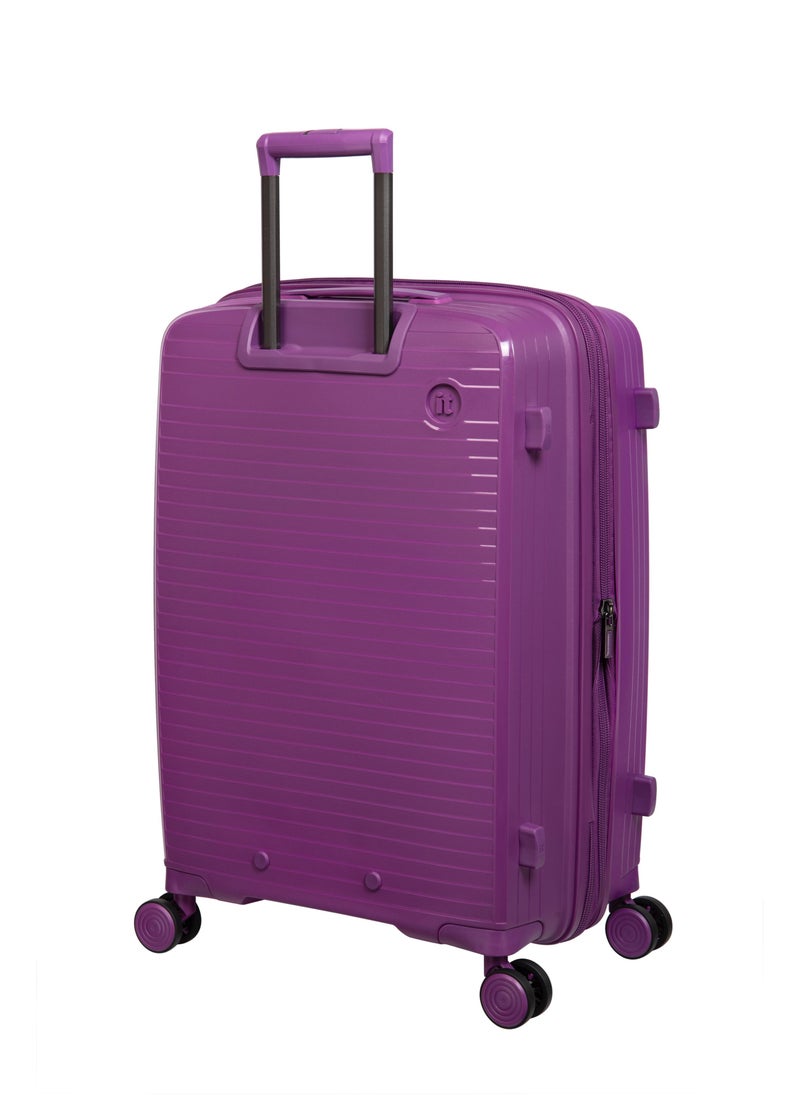 it Luggage it luggage Spontaneous, Unisex Polypropylene Material Hard Case Luggage, 8x360 degree Spinner Wheels, Expandable Trolley Bag, TSA Type lock,15-2881-08, Size Cabin, Color Lilac Purple  - Image 3