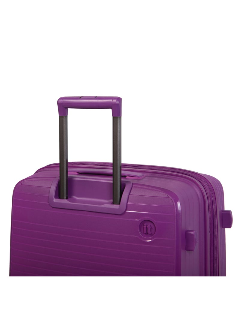 it Luggage it luggage Spontaneous, Unisex Polypropylene Material Hard Case Luggage, 8x360 degree Spinner Wheels, Expandable Trolley Bag, TSA Type lock,15-2881-08, Size Cabin, Color Lilac Purple  - Image 5
