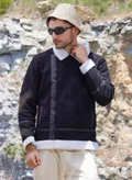 Campus Sutra Black & Chalk White