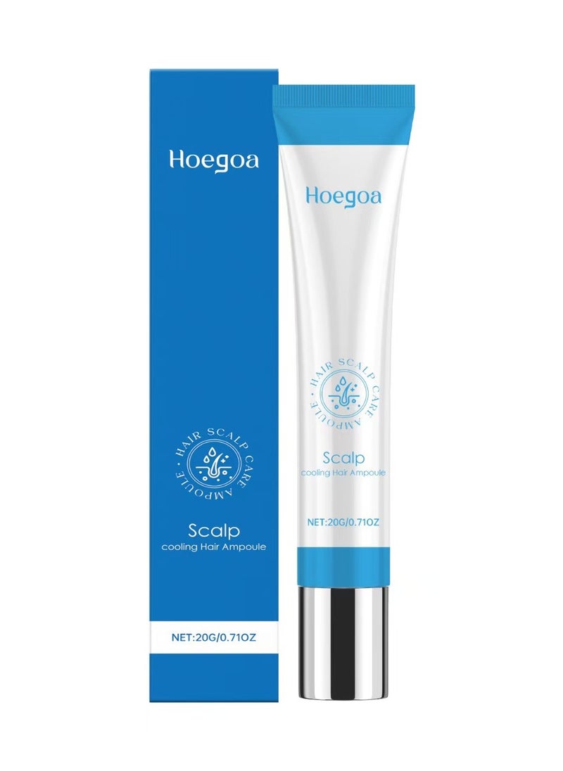 HOEGOA - Topical Hair Growth Treatment with Scalphy Viral Effect for Hair Loss, Thinning and Retrieving Hairline | Scalp Massager with Scalphy Ball - Image 1