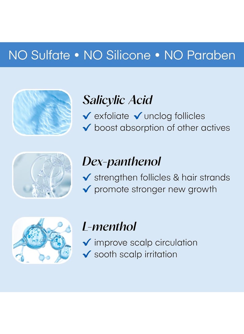 HOEGOA - Topical Hair Growth Treatment with Scalphy Viral Effect for Hair Loss, Thinning and Retrieving Hairline | Scalp Massager with Scalphy Ball - Image 1