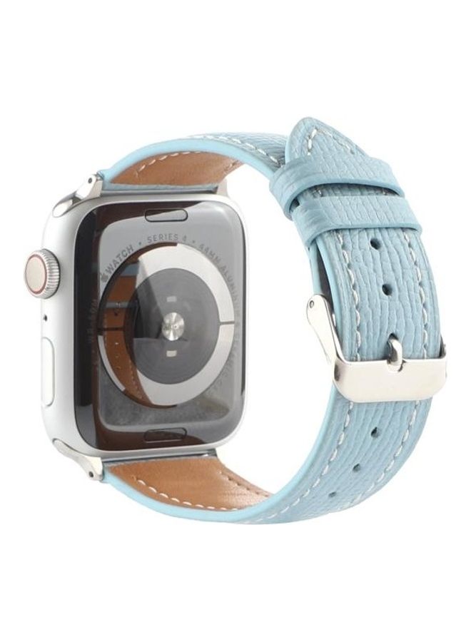 نيبمينينت سوار ساعة بديل من نسيج متقاطع صغير الخصر أزرق سماوي - Image 3